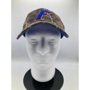 Florida Gators Captivating Headwear Camo Baseball Cap Adjustable Men's Blue